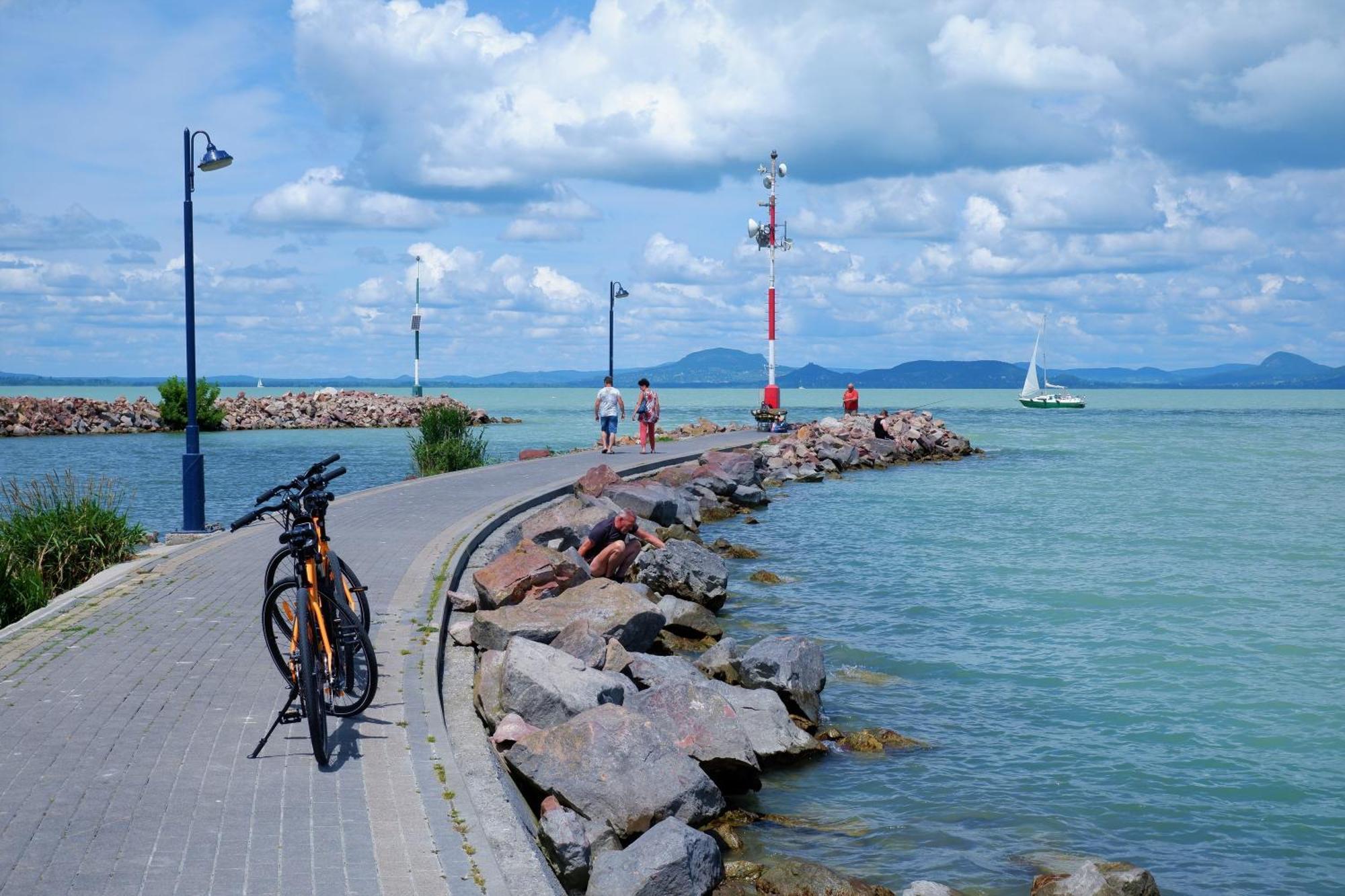 Lake Side Luxury Steps To The Lake Lela - Happy Rentals Balatonlelle Εξωτερικό φωτογραφία
